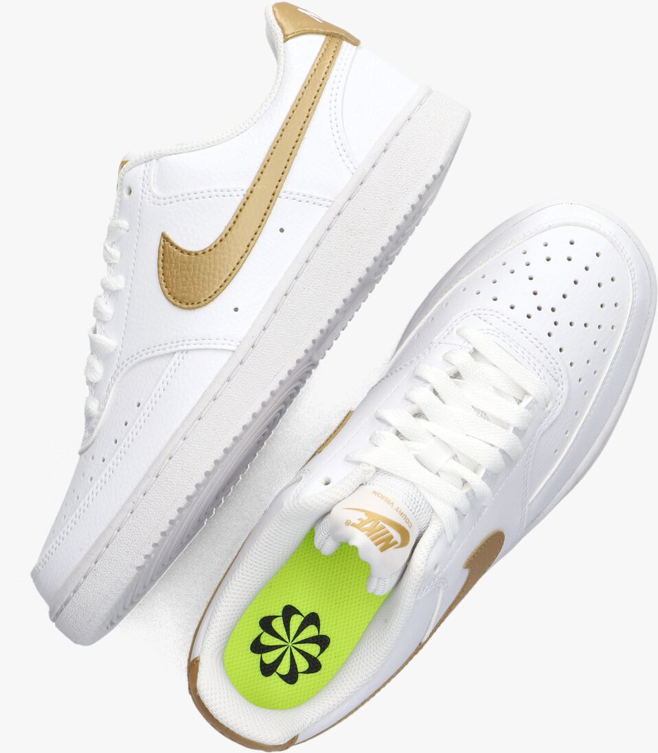 NIKE witte nike lage sneakers court vision low wmns
