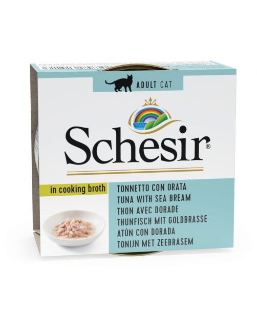 Schesir Kat Bouillon 70 g - Kattenvoer