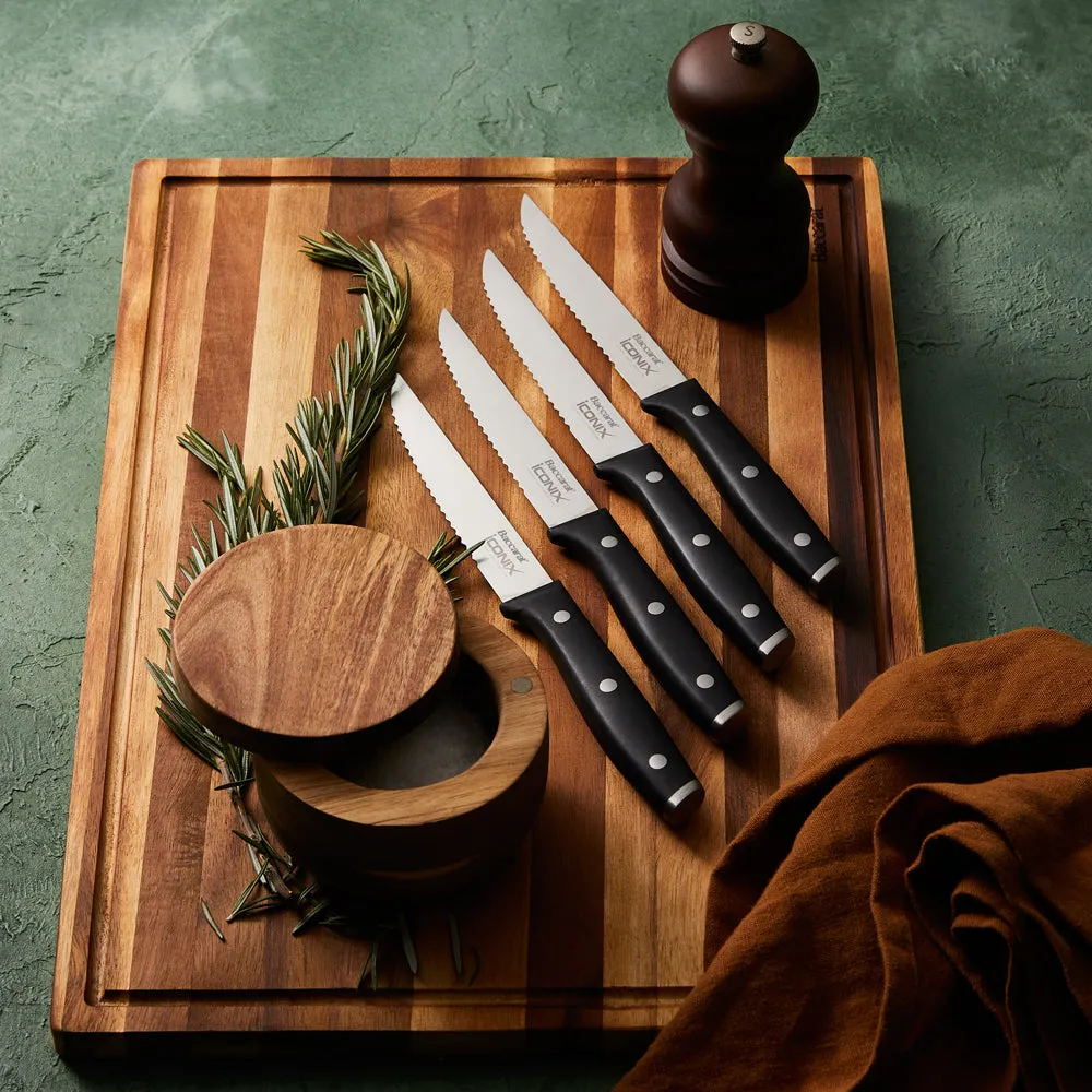 THE CUSTOM CHEF™ iconiX™ Kødknivssæt - 4 dele