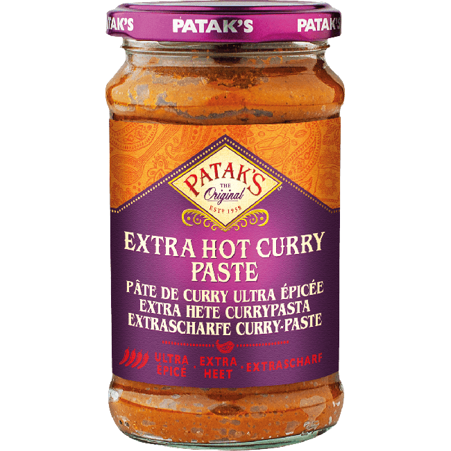 Patak's Indiase Currypasta Extra Heet 283g
