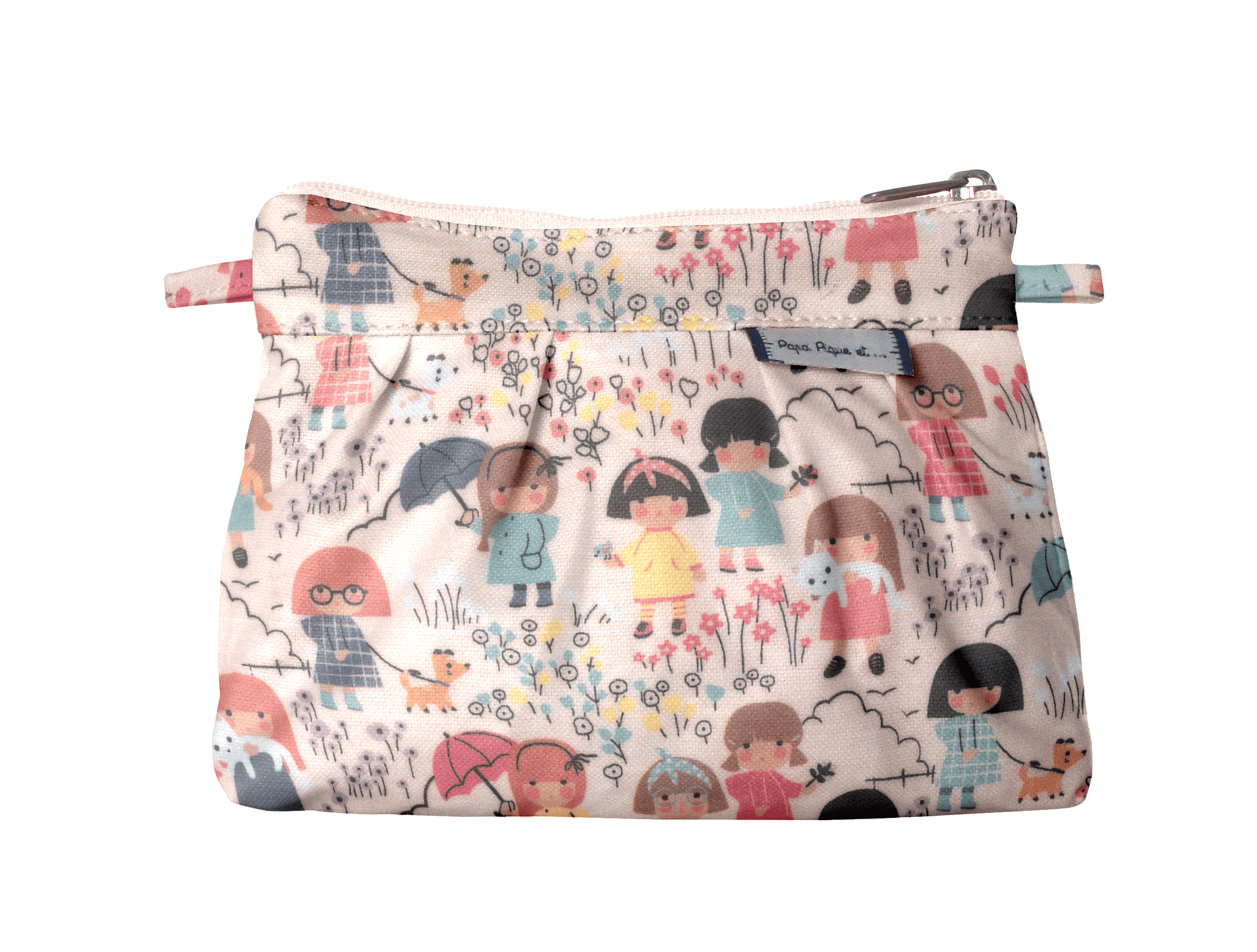 Mini Pochette Plissée Petites Filles Pop
