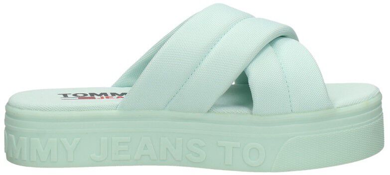 Tommy Hilfiger Tommy Jeans Flatform Sandal licht blauw