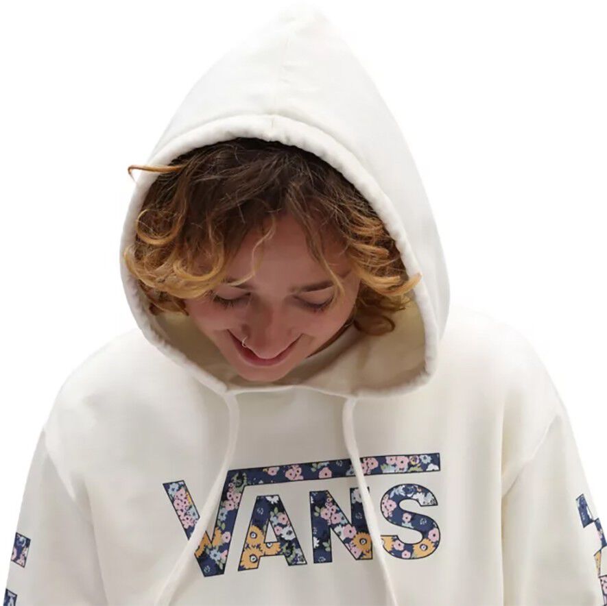 Vans WM Filled In Hoodie gebroken wit