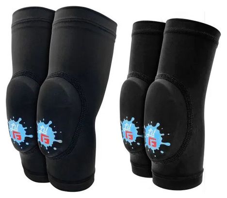 Genouillères et Coudières Enfant G-Form Lil'G Noir