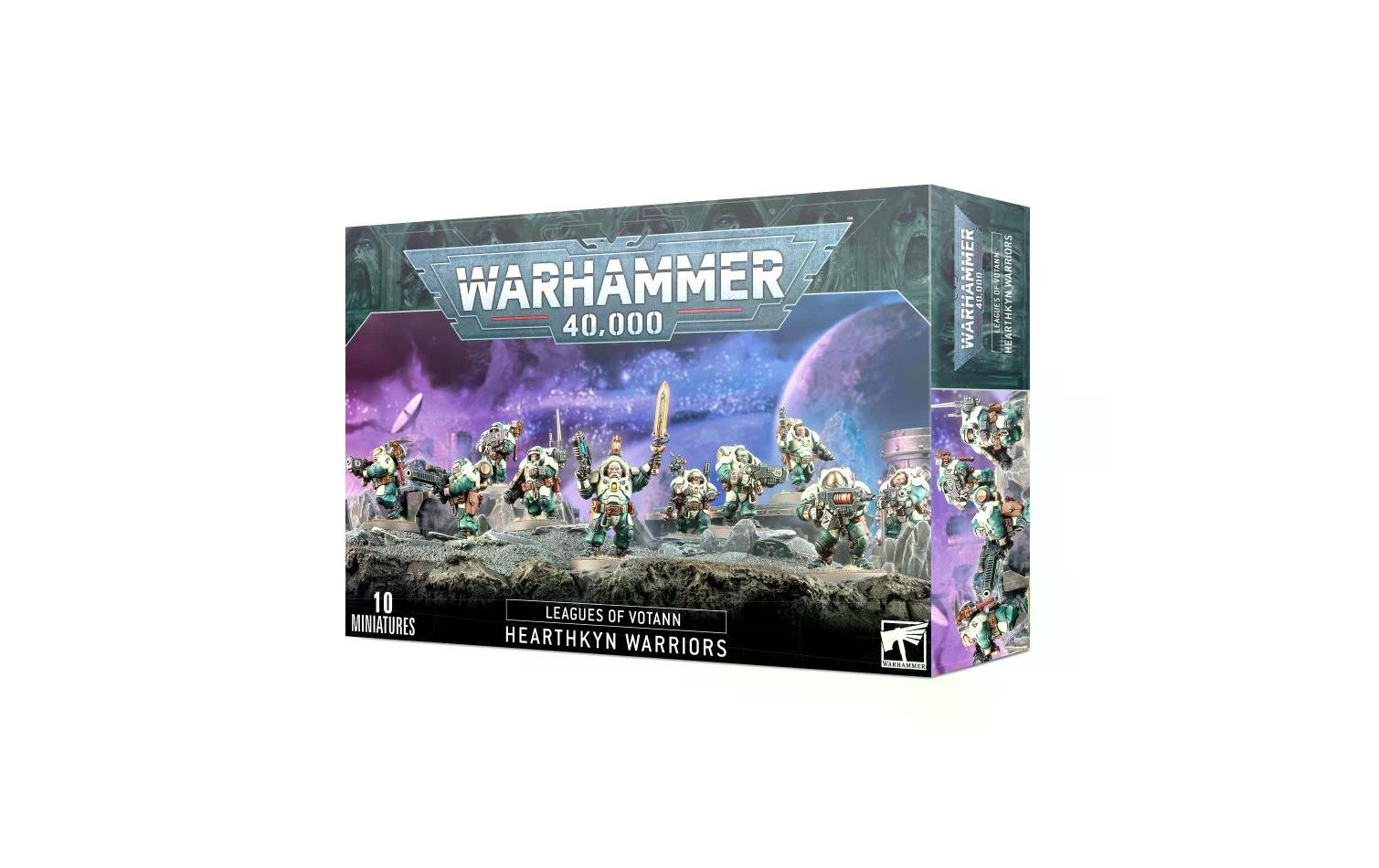 Figurenset Warhammer 40.000 Flammkyn-KriegerWarhammer 40.000 Miniatur Leagues of Votann: Flammkyn-Krieger