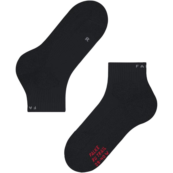 Chaussette running FALKE RU TRAIL W BLACK-MIX