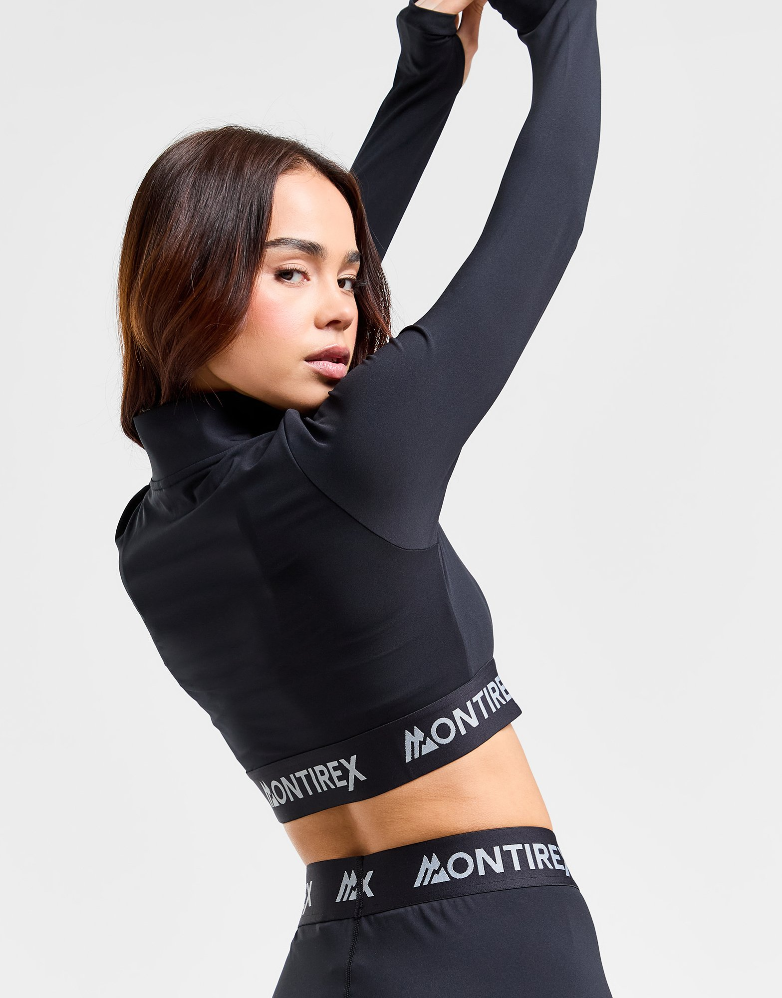 MONTIREX Crop Top Zippé Icon Femme