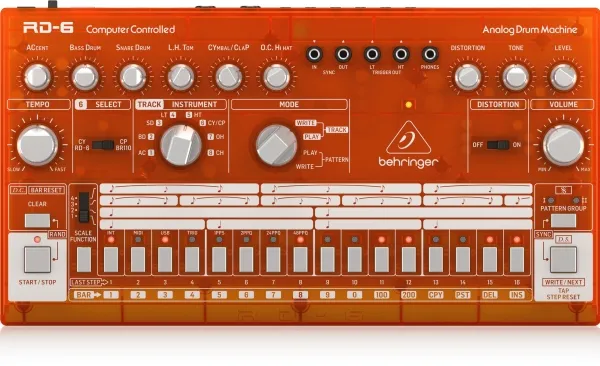 Behringer RD-6-TG, DC, 2 W, 9 V, 0,67 A, 305 mm, 165 mm