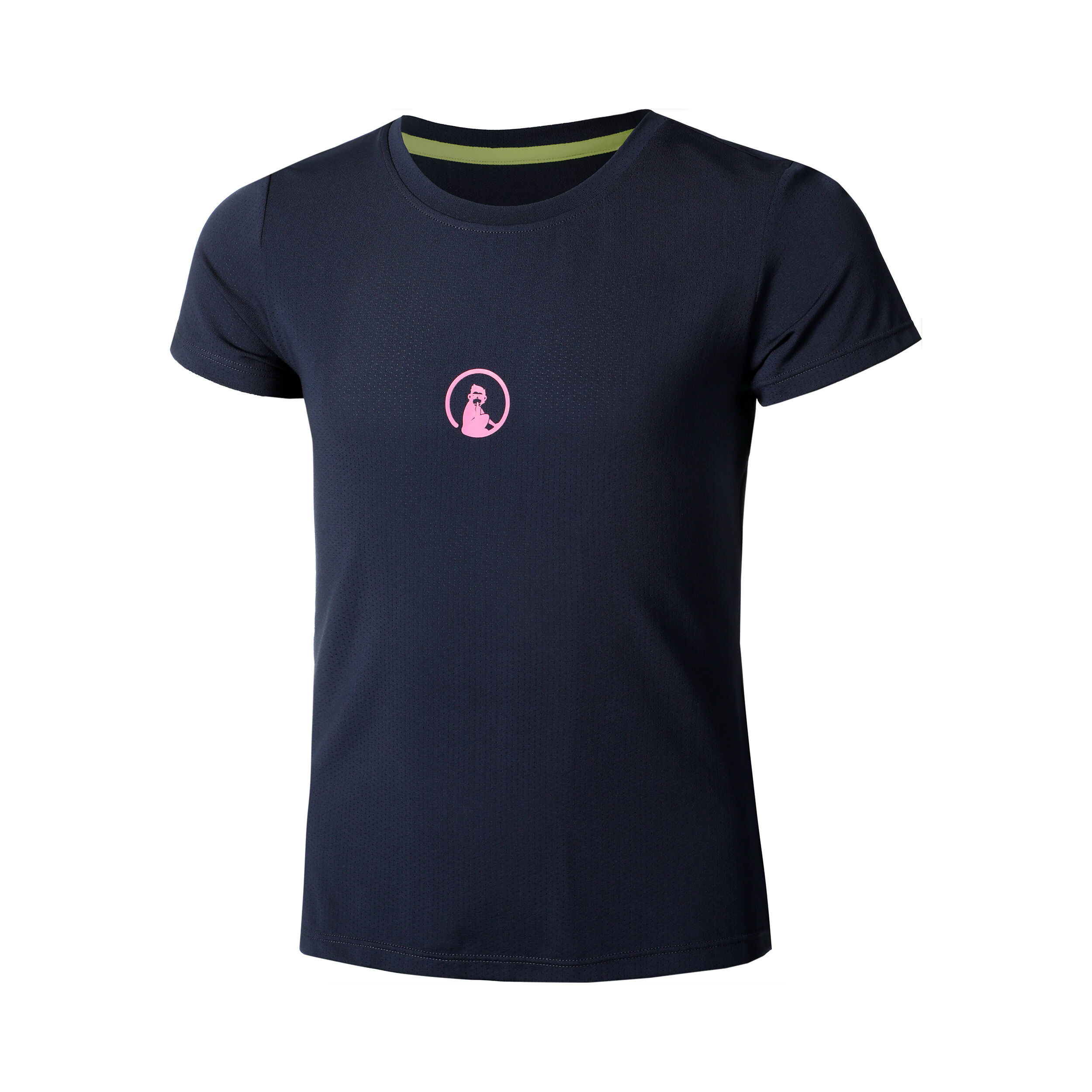 Quiet Please Retriever T-shirt Filles - Bleu Foncé