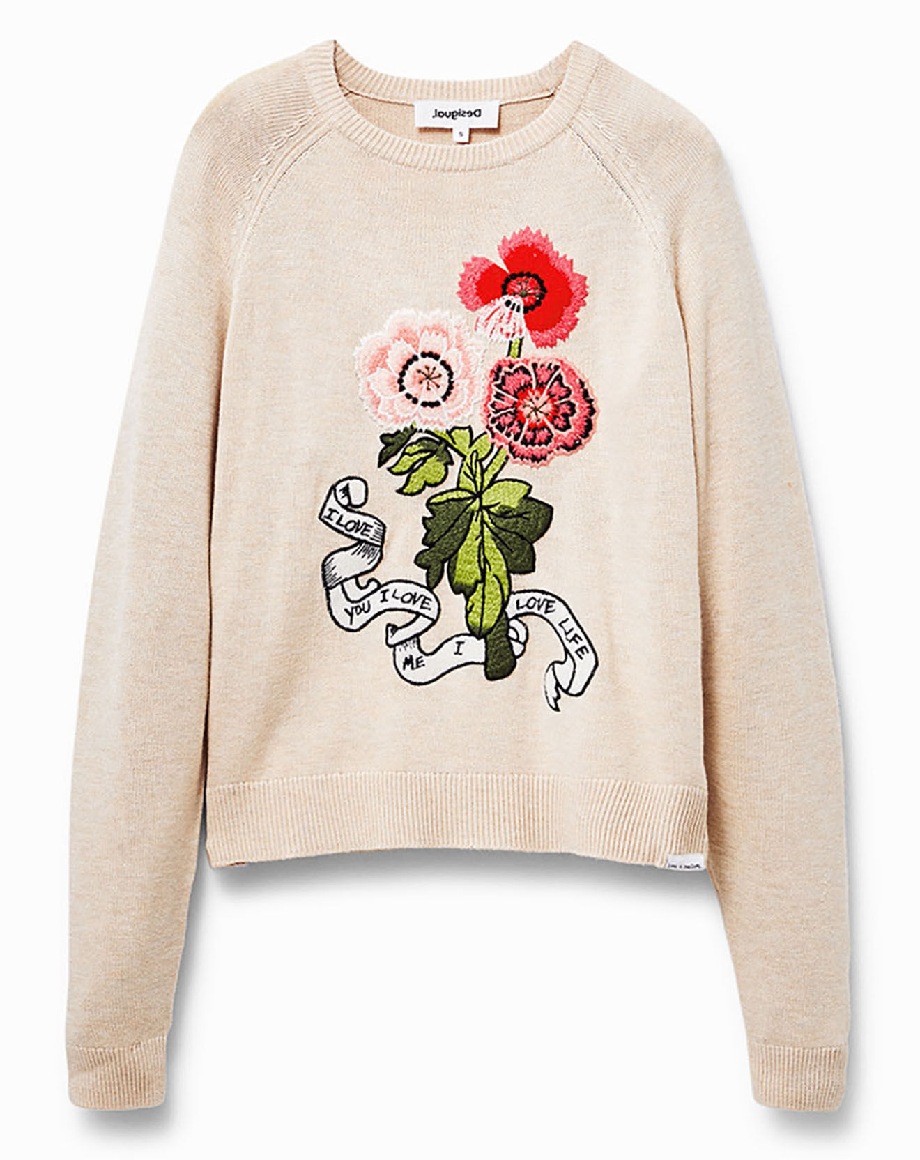 Desigual Pullover Abby blanc