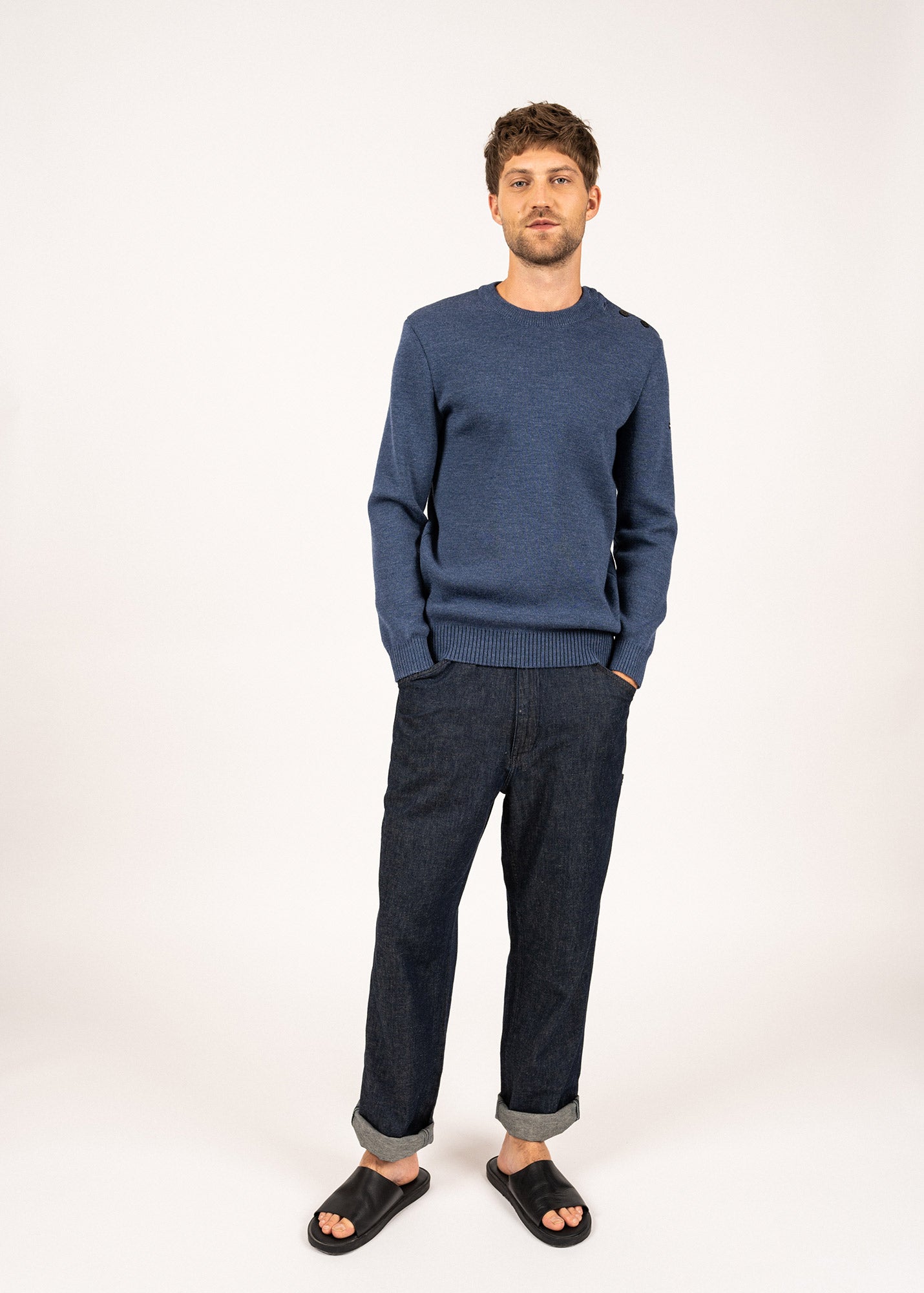 Pull marin uni Cancale
