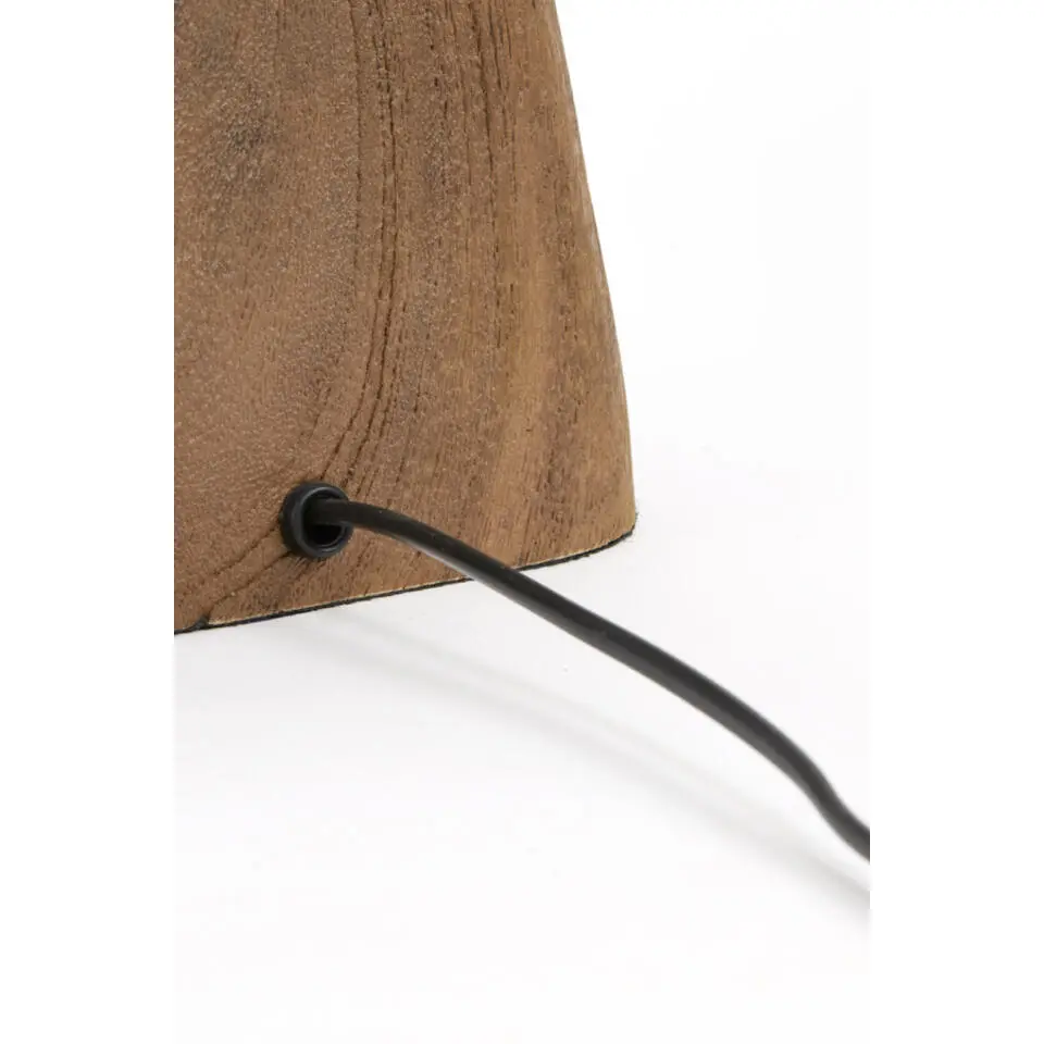 Lampvoet Kardan - Hout - 16x10x21cm