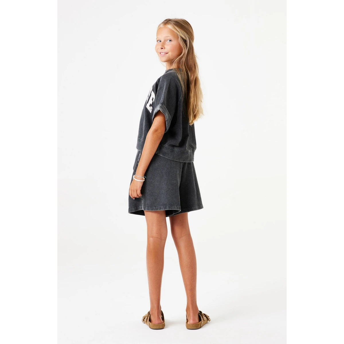 Meisjes Short Layla G Maleya wash