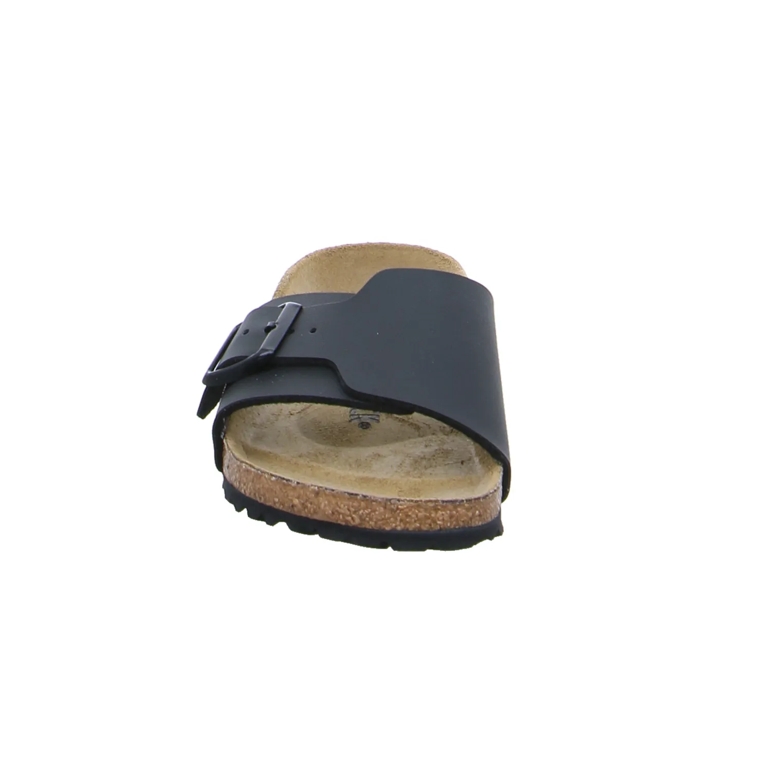 BIRKENSTOCK Bio-Fussbett Schwarz Lederimitat