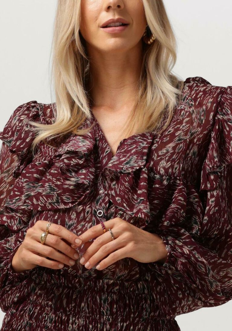 STUDIO AMAYA fuchsia studio amaya blouse daisy