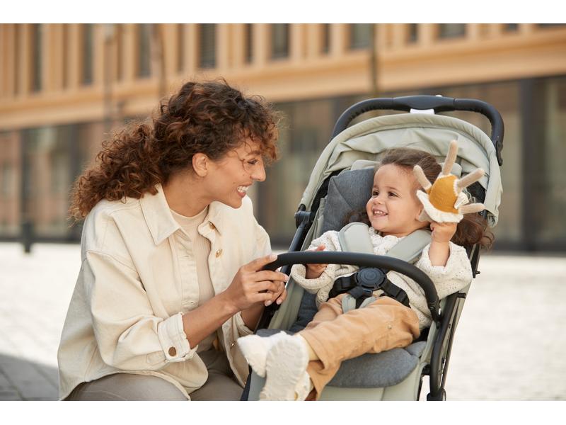 Hauck Buggy Travel N Care Plus Cork Kompakter Kinderwagen mit falt- und tragbarem Buggy
