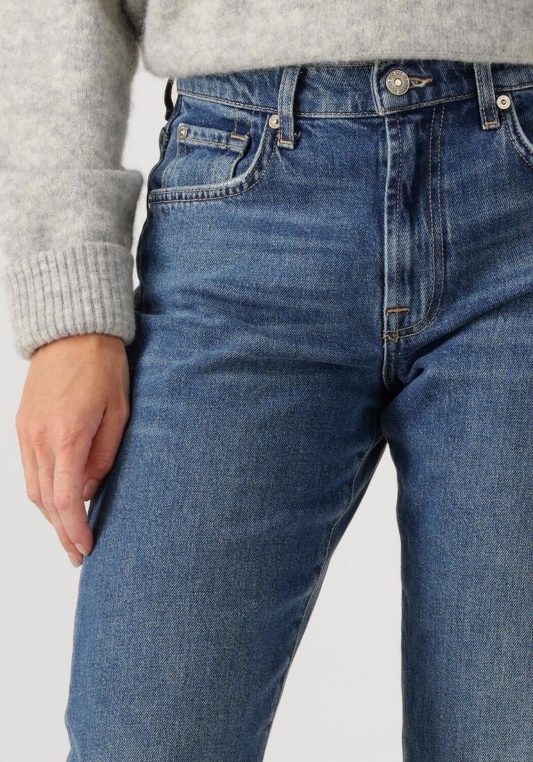 blauwe 7 for all mankind straight leg jeans tess trouser explorer