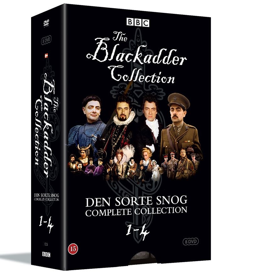 The Black Adder COMPLETE COLLECTION - Den Sorte Snog Complete Coll. - 8 DVD box set