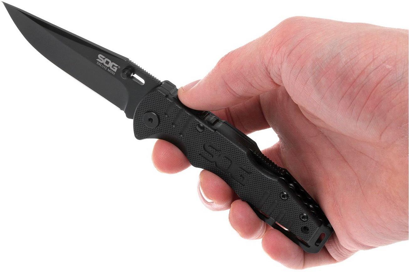 SOG Salute Mini Black FF1101-CP