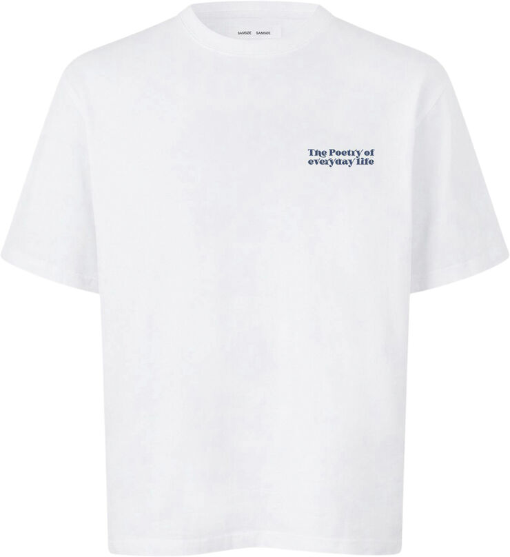 Samsøe Samsøe Sapoetry t-shirt 11725 White zen