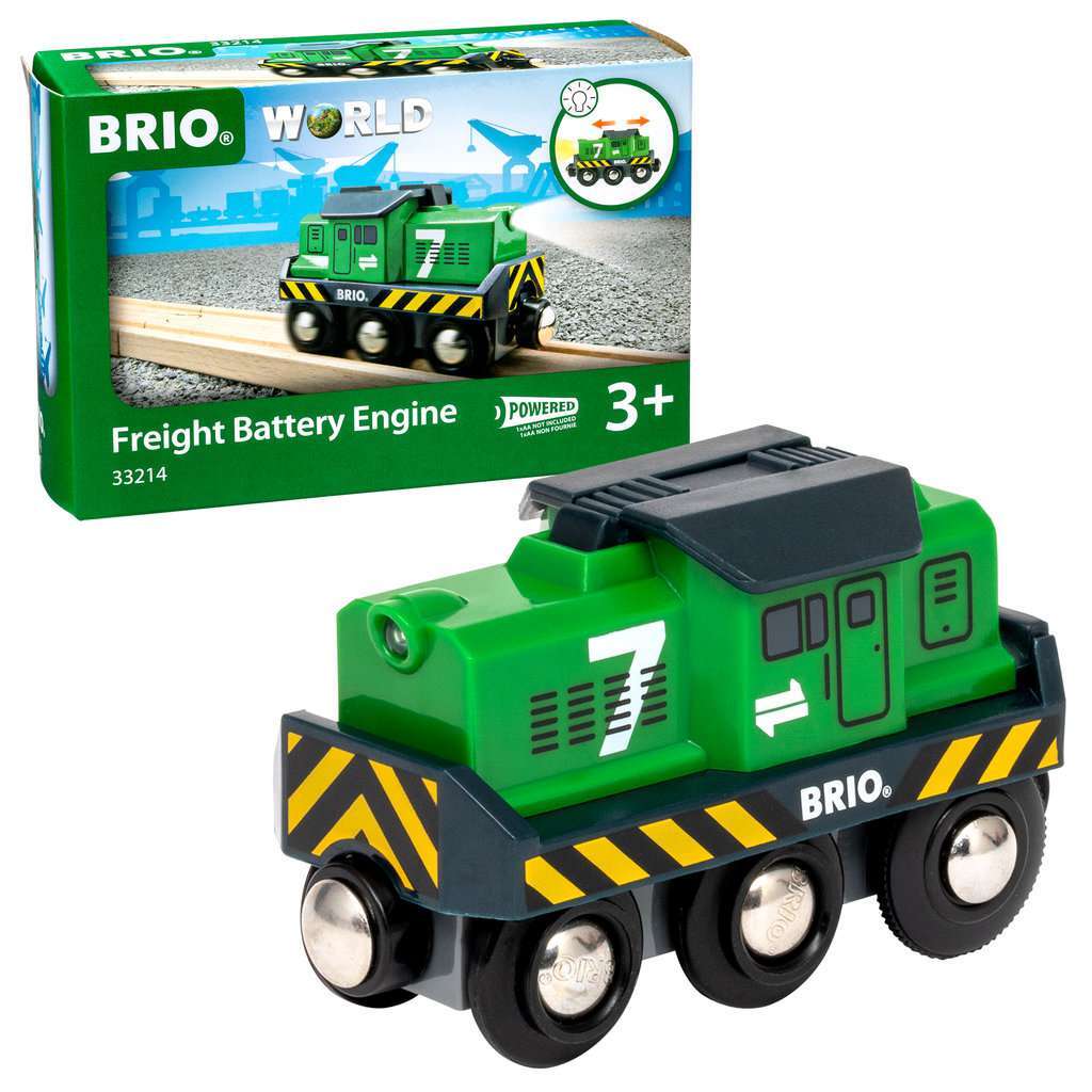 BRIO Spiel Batterie-Frachtlok
