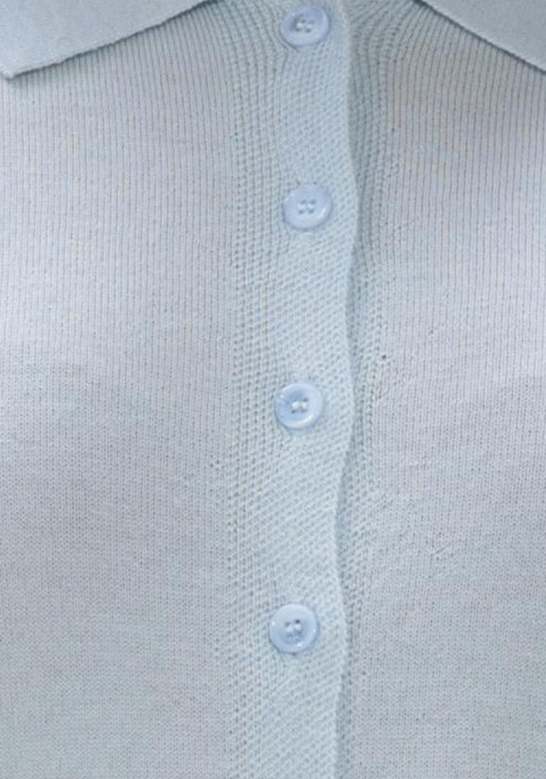 blauwe herskind truien/vesten kaspar knit cardigan