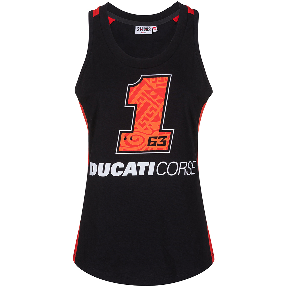 ducati - Débardeur femme Bagnaia - 2023 Noir