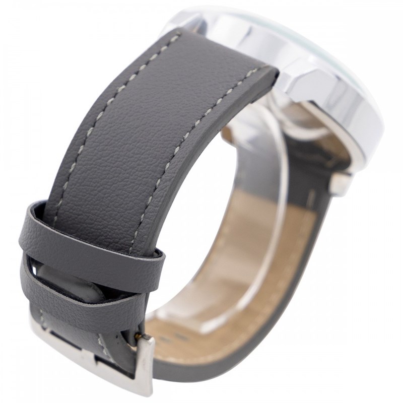 Montre Homme M. JOHN bracelet Cuir Gris