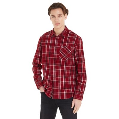 Chemise à manches longues homme Tjm Clsc Check Pocket TOMMY HILFIGER