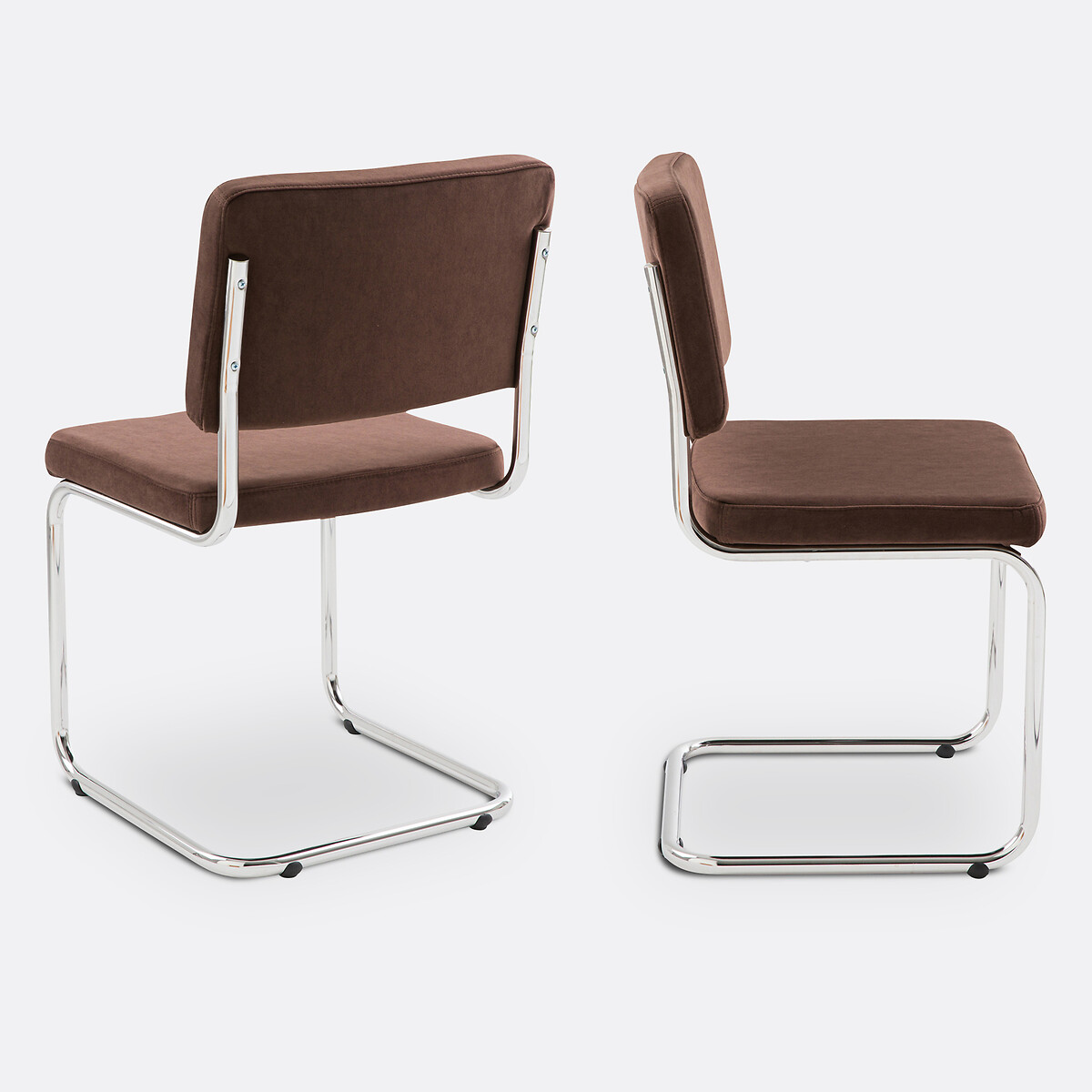 LA REDOUTE INTERIEURS<br>Conjunto de 2 cadeiras de veludo Sarva