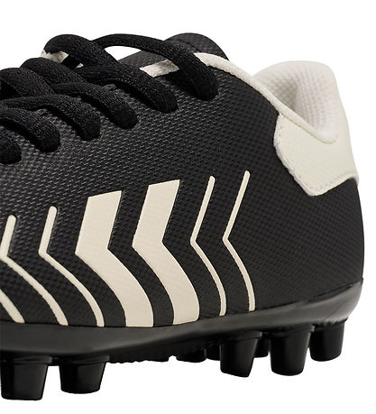 Hummel FodboldStøvler - Hattrick MG LC JR - Sort/Hvid