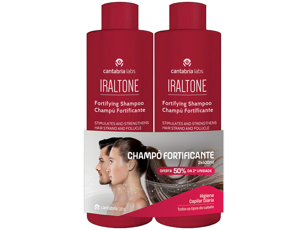 CHAMPO IRALTONE FORTIFICANTE 2X400ML 50�S2ªU