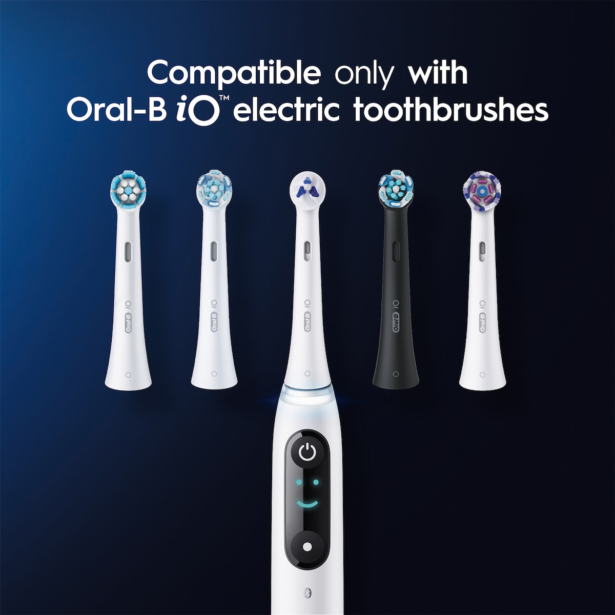 Oral-B iO spesialiserte erstatningsbørstehoder 416654 (2-pk)