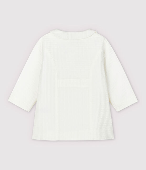 Veste cérémonie en chaîne et trame bébé fille