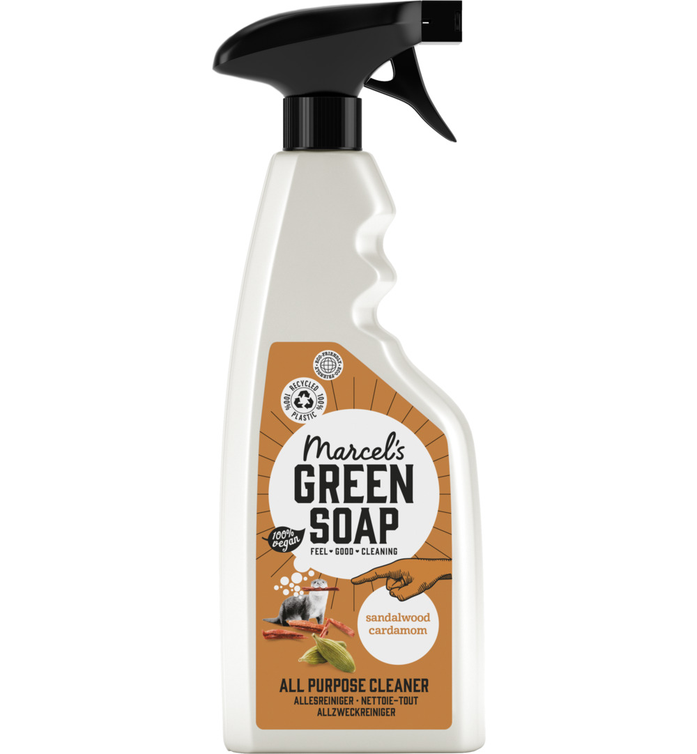 Marcel’s Green Soap Allesreiniger spray sandelhout & kardemom (500 ml)