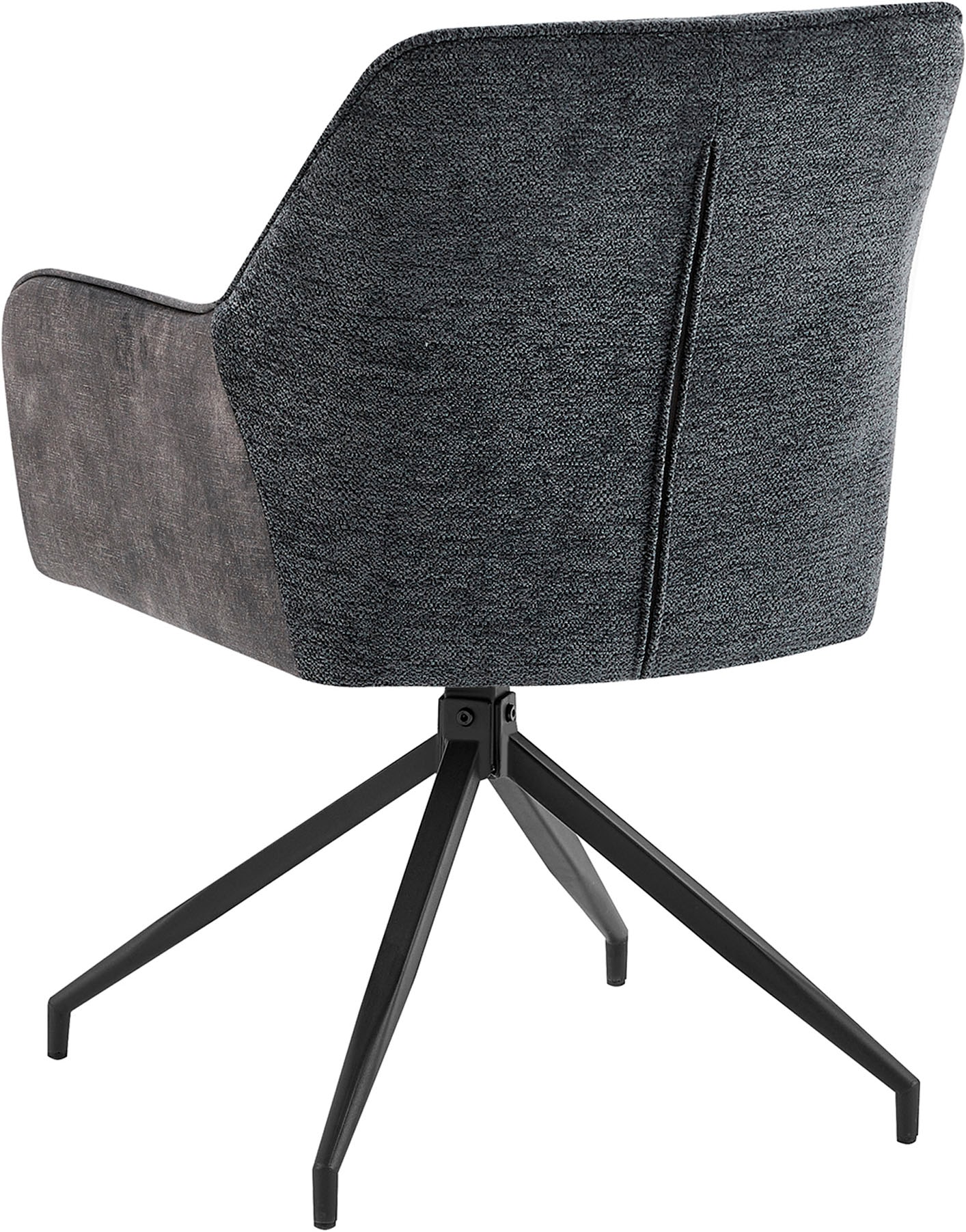 byLIVING Esszimmerstuhl »Jacky 2er-Set« (Set) 2 Stk.drehbarer Stuhl mit Taschenfederkern und moderner Stoffkombination