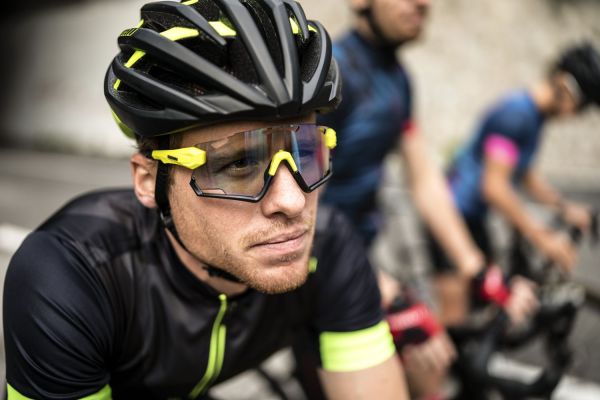 Rogelli Switch Cykelbriller, Fluor/Black