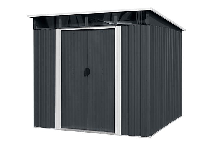 Abri de jardin métal puits de lumière, 4,59 m²