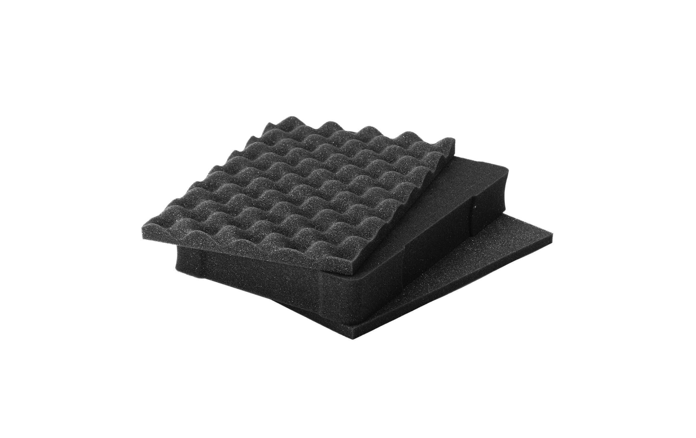 Schaumstoffeinsatz Set für Mod. 910Würfelschaumeinlage für Kunststoffkoffer 910 zum Schutz wertvoller Ausrüstung und empfindlicher Geräte