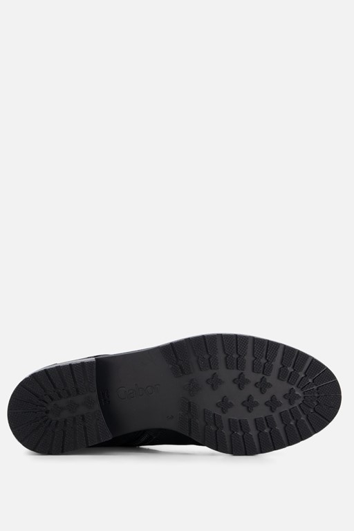 Gabor Veterboots zwart Leer