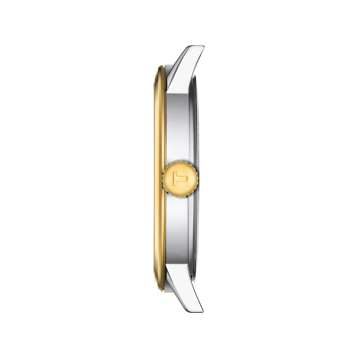 Montre TISSOT T-classic homme bracelet cuir brun