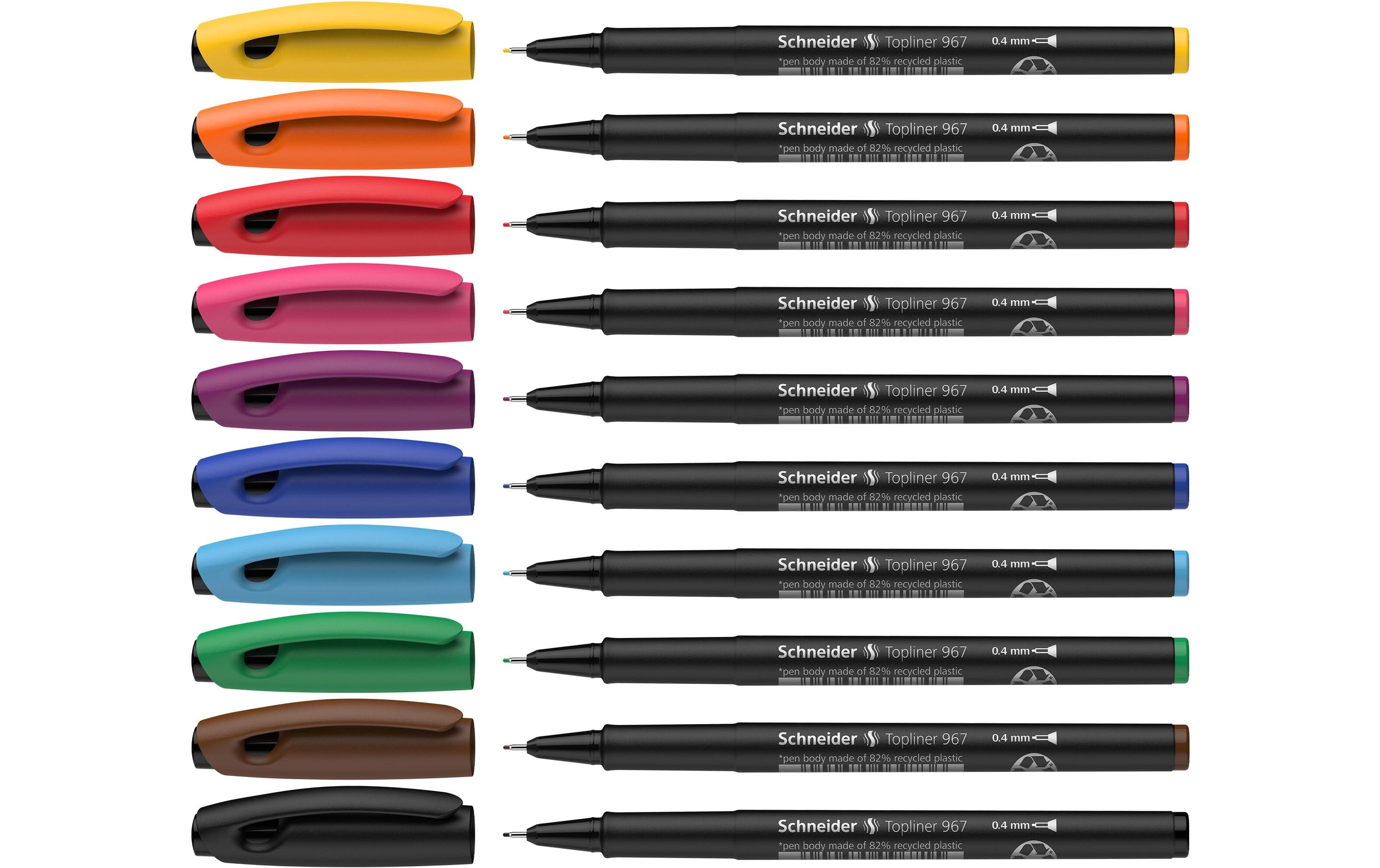Fineliner 967 10 Stück assortiertFilzstifte in tollen Farben