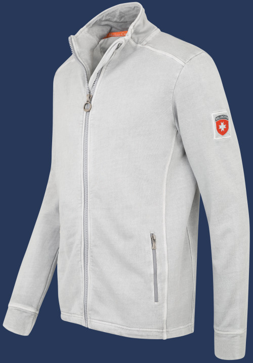 Yacht Jacket Men French Terry 400, Lightgrey