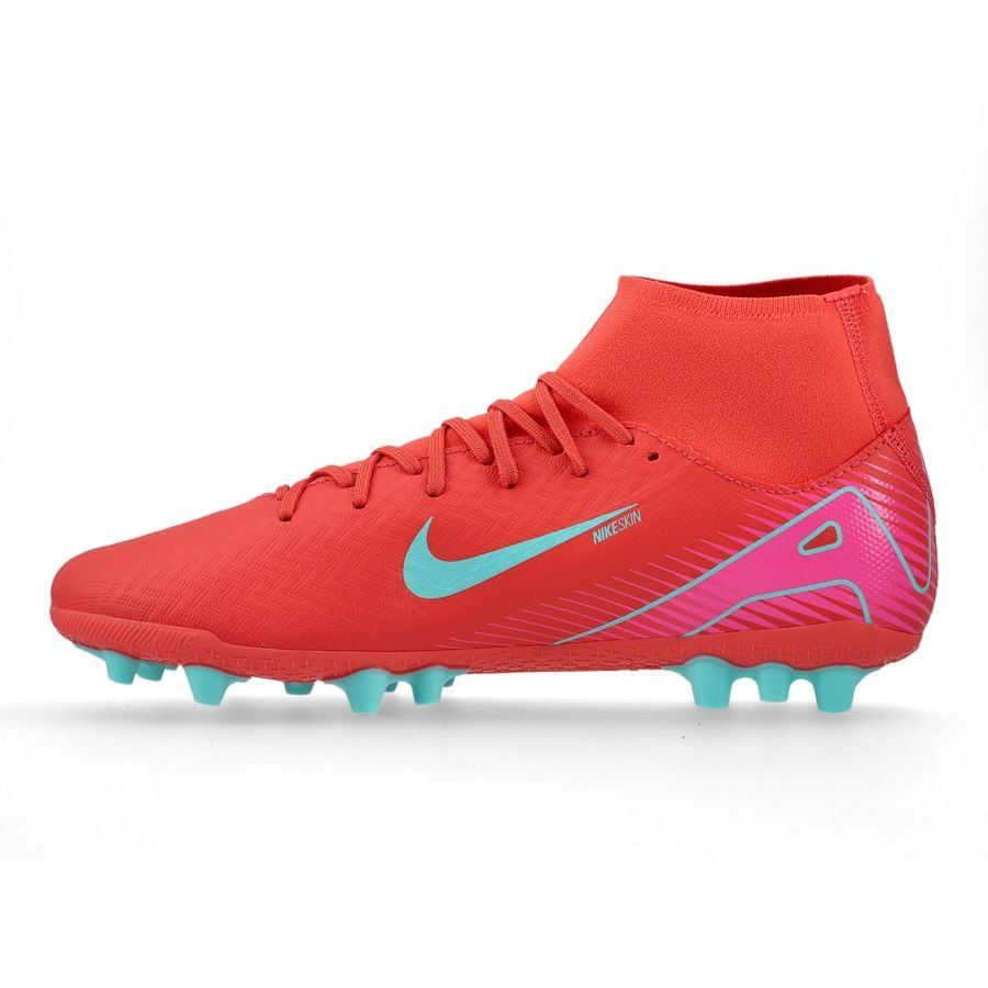 Nike Air Zoom Mercurial Superfly 10 Academy AG Mad Energy - Rouge/Vert