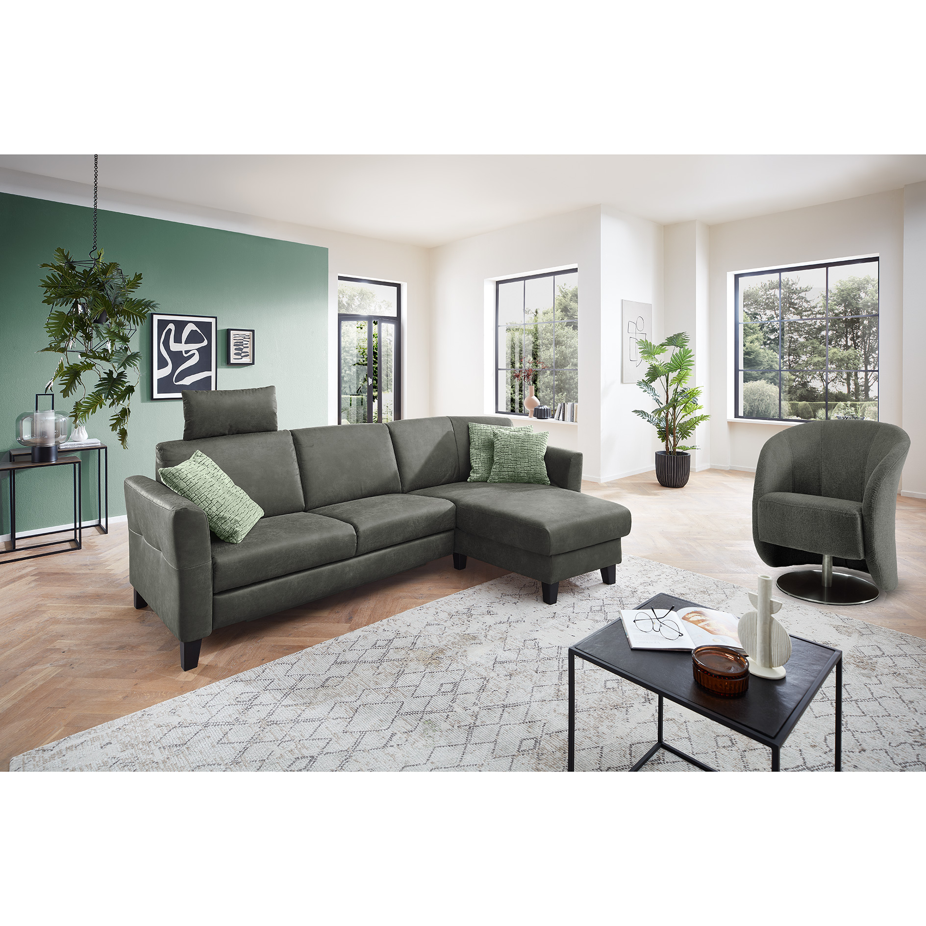 Ecksofa - river forest - Basismodell