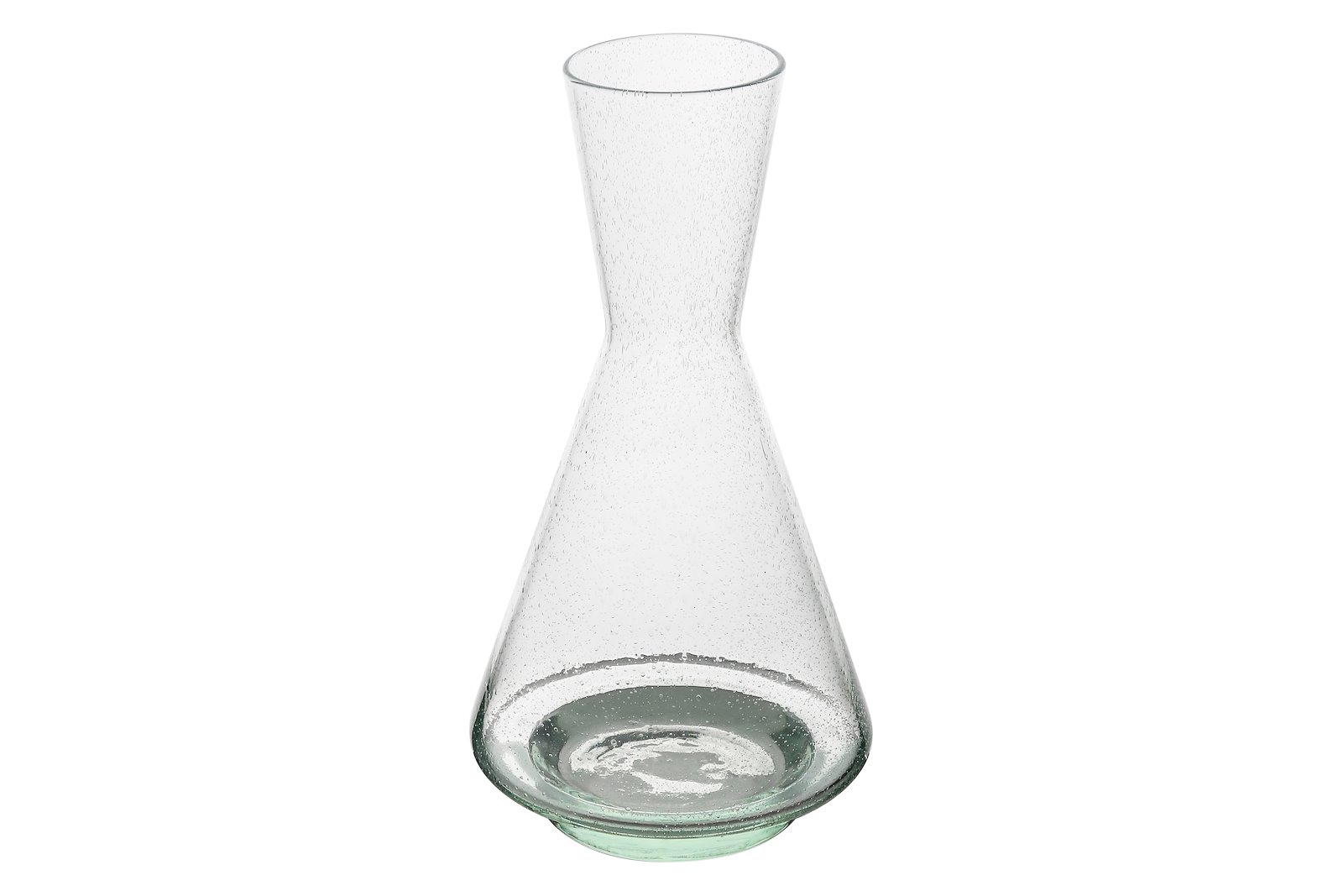 Aura karaffel Lys grønt glass Ø14,2 H27 cm