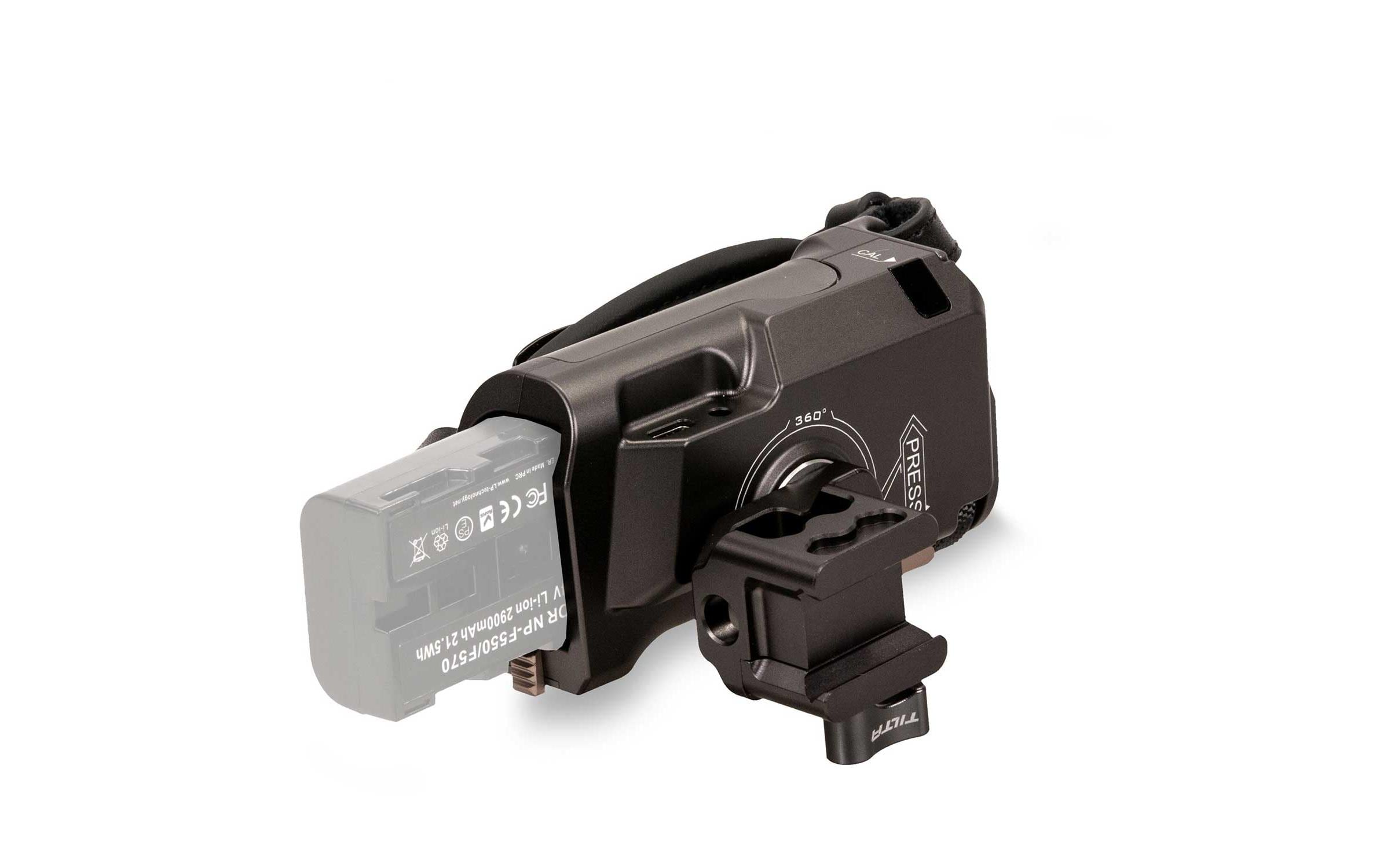 Left Side Advanced Focus Handle Type VI - Tilta Gray<br>Wird an der linken Seite der Tiltaing-Kamerakäfige befestigt