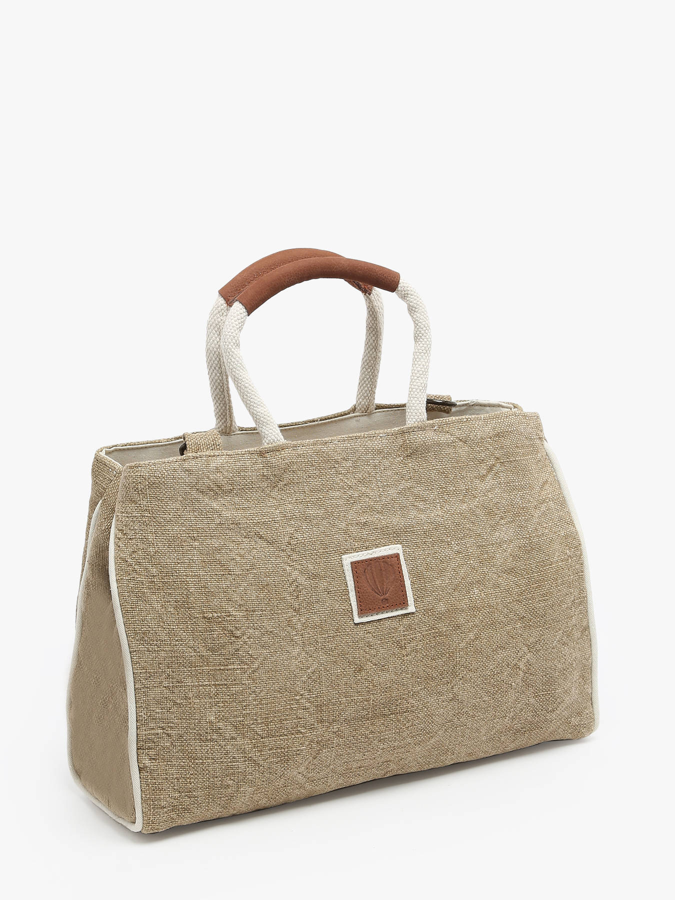 Sac port main Naturel LE VOYAGE EN PANIER