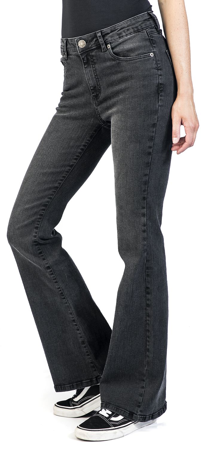 Pantalon Taille Haute Évasé Denim | Urban Classics Jean
