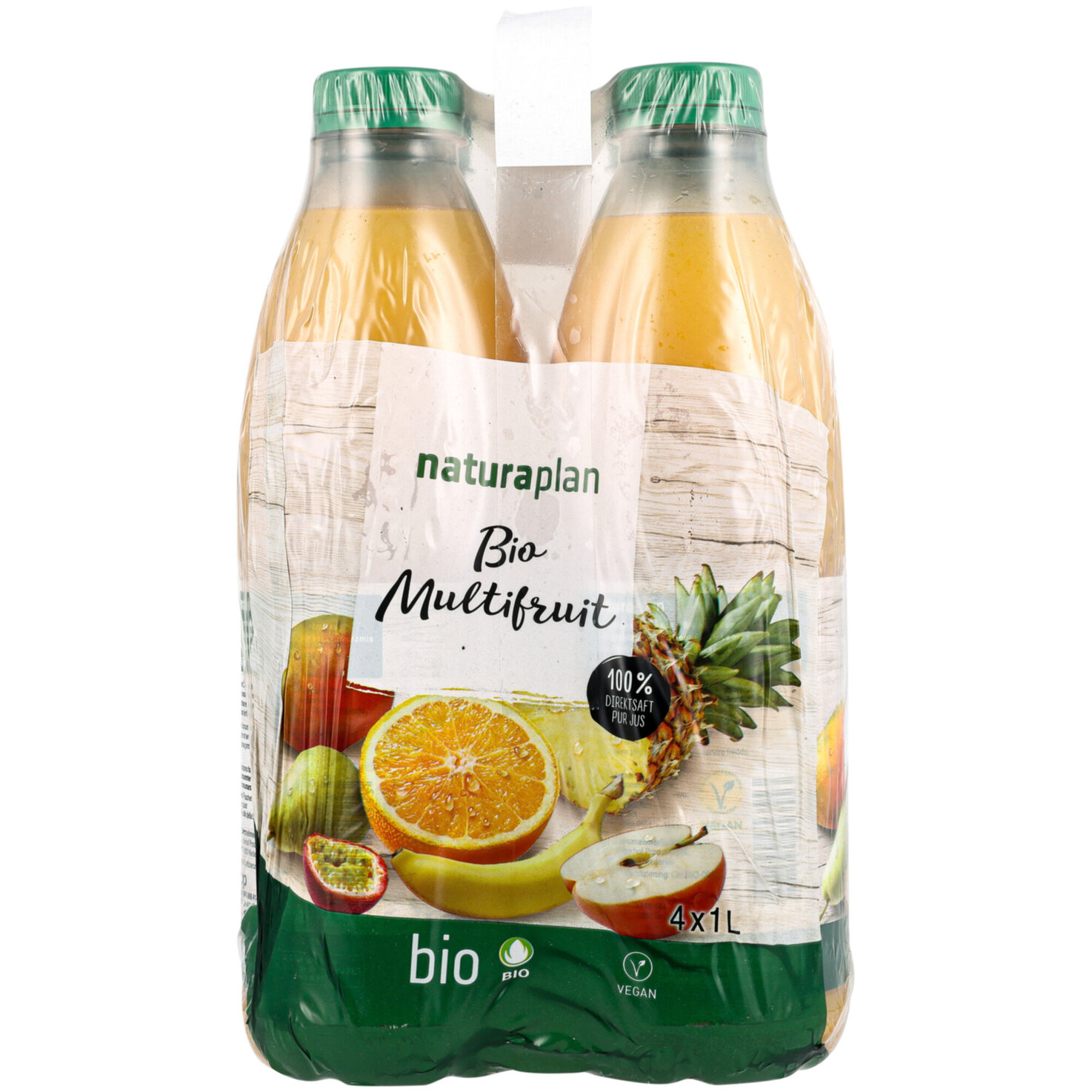 Naturaplan Bio Multifruchtsaft 4x1l